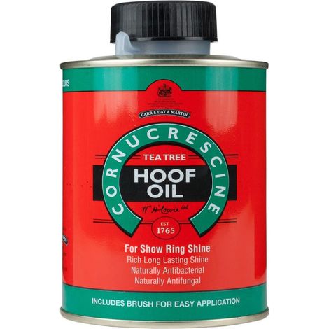Cornucrescine Tea Tree Hoof Oil sanificante in presenza di infezioni batteriche e funginee 500 ml