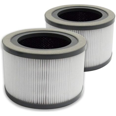 Applicable Vista 200 Lot de 2 filtres HEPA de rechange compatibles avec le purificateur d'air Levoit, numéro de pièce Vista 200-RF, H13 Filtre à charbon actif en 3 étapes 2 en 1, purification (1/5)