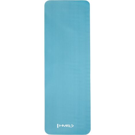 Yogamatte - blau rutschfest 7 mm dick (1/5)