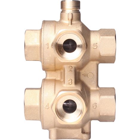 Danfoss Motorumschaltventil ChangeOver6 DN 15, für Umschaltung Heiz-/Kühlkreislauf (1/3)