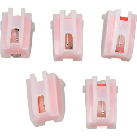 5 Pièces Stylus de Remplacement pour Platines Vinyle, Aiguilles pour Tourne-disques et Phonographes (1/5)