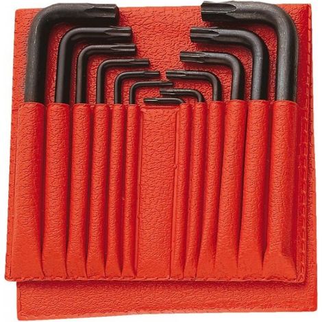Facom 89.JL12 Stiftschluessel Torx, Tasche 12-tlg