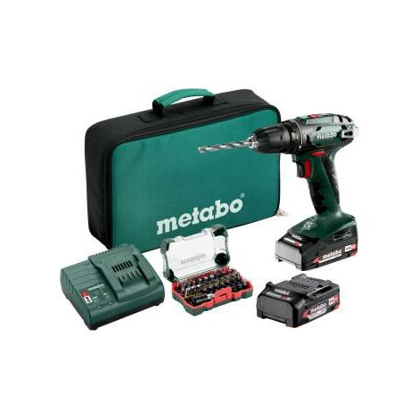 Metabo BS 18 1600 RPM Sin llave 1,3 kg Negro, Verde (1/2)