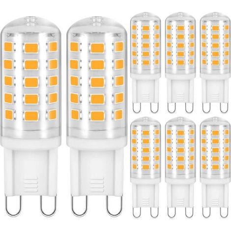 Ampoule LED G9 - Noname - 3W 3000K - 430lm - Blanc Chaud - Lot de 8 (1/4)