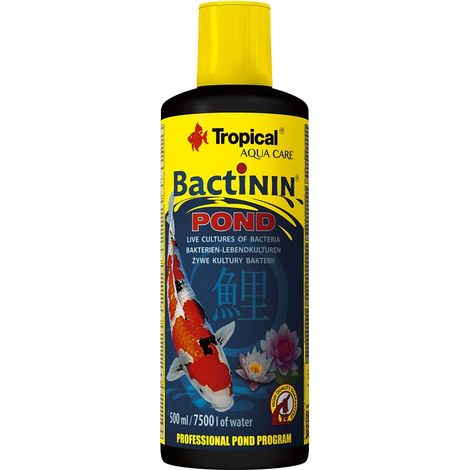 Tropical Pond Bactinin 500ml - Culture di batteri vivi per laghetti