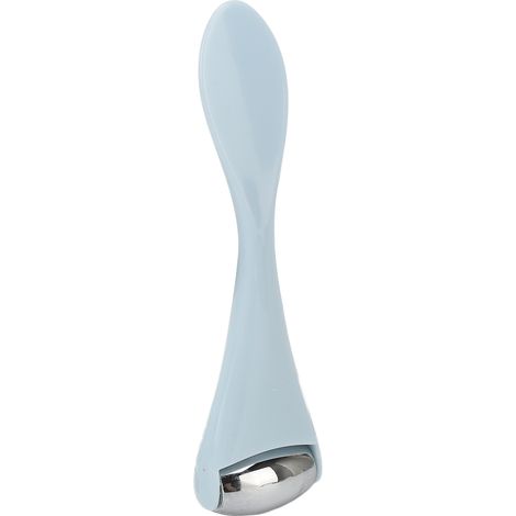 Cuillère Rouleau de Froid en Acier Inoxydable Anti-Rides Réutilisable Masseur Visage Glace Bleu Clair (1/5)