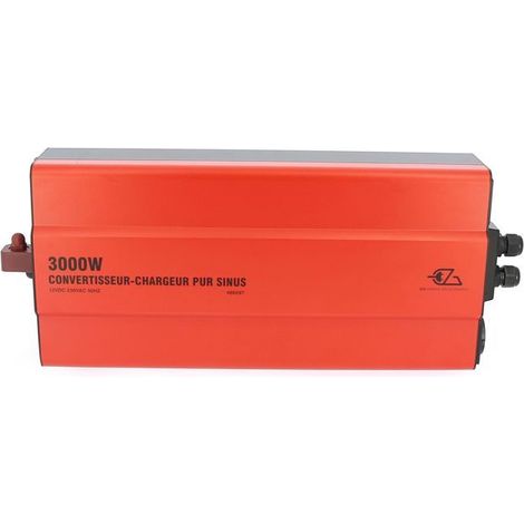 Wechselrichter-Ladegerät - EZA - Reine Sinuswelle 3000 W - Reine Sinuswelle - Ladegerät 40 A - Automatischer MPS - Fernbedienung LED