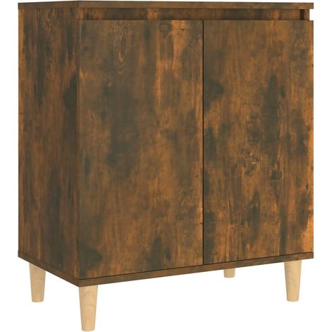 Credenza buffet cassettiera mobile contenitore organizer cucina soggiorno soggiorno 60 x 35 x 70 cm derivati del legno marrone 020030985
