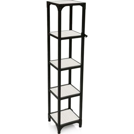 Metallregal mit 5 Regalen 31x31x156