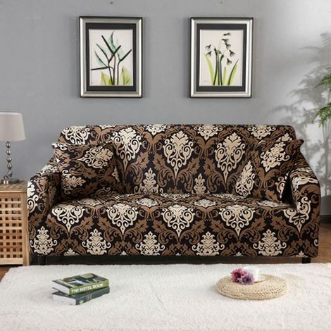 Housse de canapé imperméable, élastique et anti-poussière, protection pour coussins (pour canapé 3 places) (1/5)