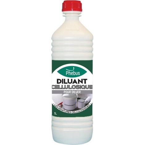 Diluant Cellulosique BRABANT 1L - Dilue Peintures & Vernis - Nettoie Outils - Carrosserie, Batiment