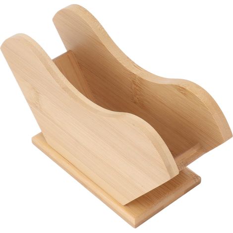 [NUNCA UTILIZADO]Portafiltros de café de madera, contenedor para filtros cónicos y de fondo plano, ideal para guardar papel de café, ideal para baristas y amantes del café, 18 x 6 x 10 cm. (1/4)