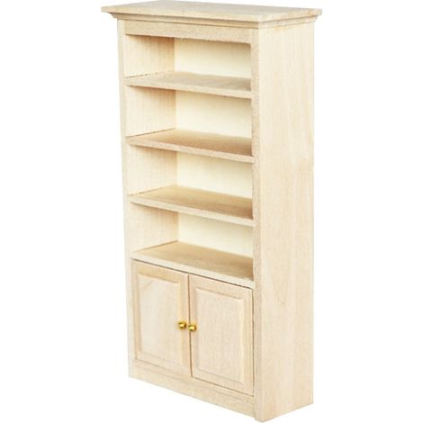 Miniature Armoire - Bois - 15.8 x 8.7 x 3.4 cm - Décoration Maison Miniature - 1 Pièce (1/5)