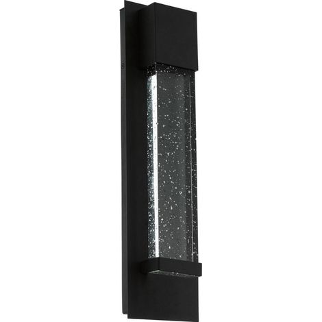 Eglo Villagrazia Aplique Exterior Negro LED 30 cm