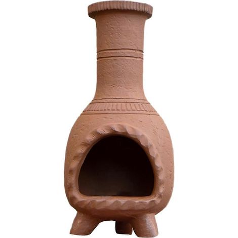 Brûleur à encens artisanal en terre cuite pour la purification et la méditation - Cheminée mexicaine (1/5)