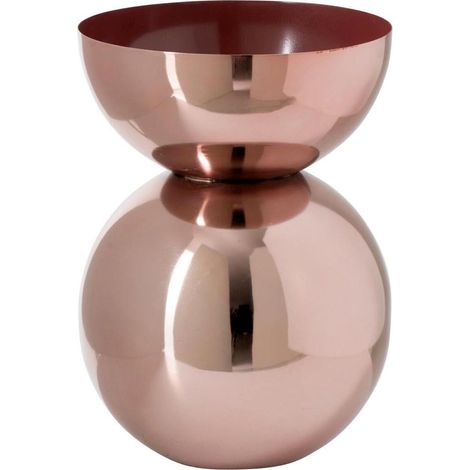 Vase Design Brillant "Edda" 29cm Cuivre (1/3)