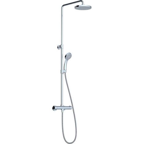 Ravak Termo - Set doccia con termostatico, 20 cm, 5 getti, cromo X070058 (1/5)