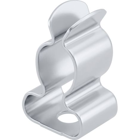 TRU COMPONENTS PINCE DE RETENUE DE CâBLE CEM à TROU DE FIXATION 3.2 MM à MAX. DES BORNES 8 MM EPAISSEUR DE PLAQUE (MAXI) 0.5 MM (1/4)