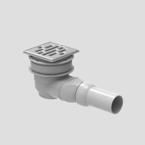 SANIT 34.043.00..0000 Bon de douche 823/BW pour rebord de douche (1/2)