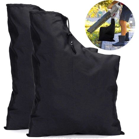 2x Sac de collecte pour aspirateur à feuilles, sac de rechange pour aspirateur de jardin & souffleur de feuilles (1/2)