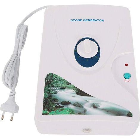 Generatore di ozono 220 V 220 V Ozonizzatore, purificatore d'aria a ozono purificatore d'aria 600 g/h, portatile ozonizzatore per acqua, verdura, frutta