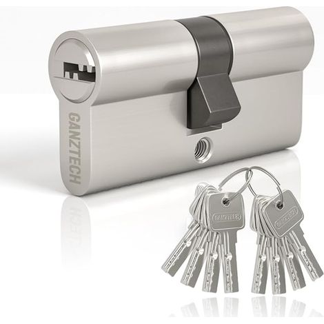 40/40(80mm) Door Cylinder Lock,Aluminium Alloy Euro Cylinder Lock,Applicable to Composites and UPVC (1/4)