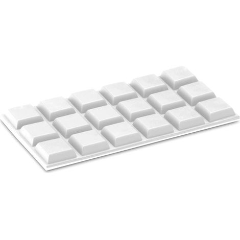 Topes de protección adhesivos blancos X18 - Inofix (1/3)