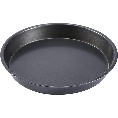 Moule à Pizza de 9 Pouces, Moule à Pizza Rond antiadhésif Moule à Pizza Rond Four à Micro-Ondes Plats de Cuisson casseroles Plateau à Tarte Cuisson (1/5)