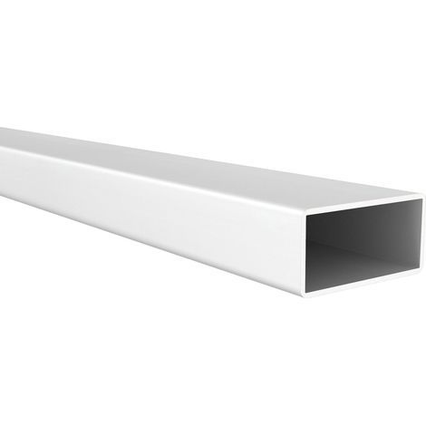 Profilé tube rectangle aluminium 30x15mm – Finition anodisée mate – Longueur 1m – Épaisseur 1mm – Pour constructions et bricolage – REI
