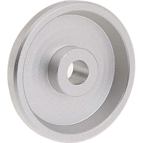 Adaptateur universel pour platine vinyle 45 tours/minute, en aluminium, pour disques 7 pouces (17,8 cm) et autres vinyles, compatible avec les platines Technics Center. (1/5)