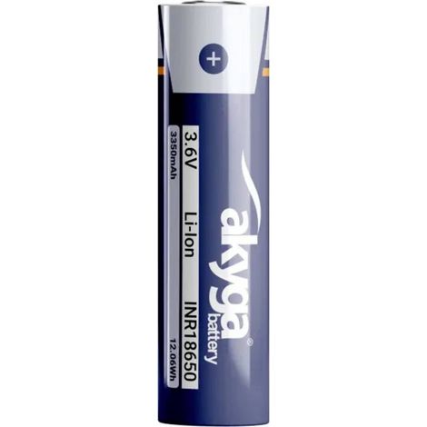 Akyga Batteria ricaricabile speciale Li-Ion 3.6 V 3350 mAh 1 pz. (1/2)