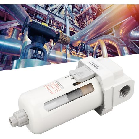 Filtre à air AF40-04, régulateur de pression, raccords de tuyauterie pour compresseur d'air, outils, filetage entrée/sortie du filtre de compresseur G1/2 pouce (1/5)