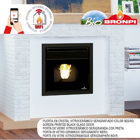 BRICOSOL INSERTABLE DE PELLET BRONPI MODELO TAVIRA 7 KW (1/5)