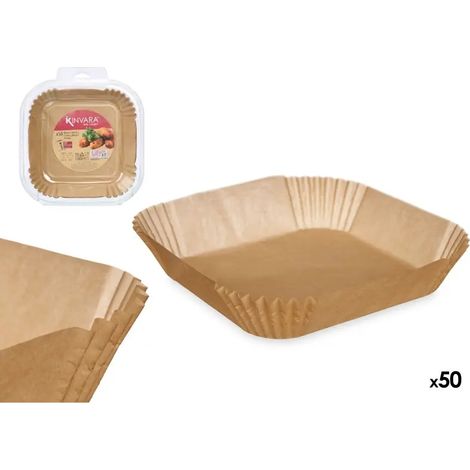 Set 50 pezzi stampo carta per friggitrice ad aria