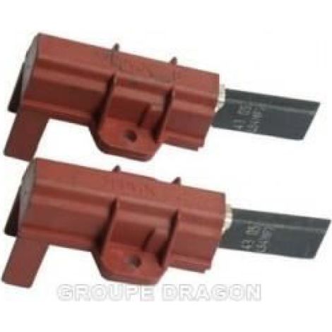 Charbons Moteur - Pour Lave-Linge - Modèle C00196539 AA1000BFR - Lot De 2