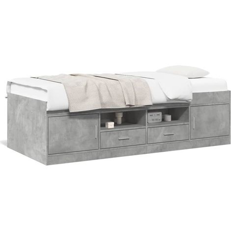 Maison Exclusive - Divano Letto con Cassetti senza Materasso 100x200 cm (1/5)