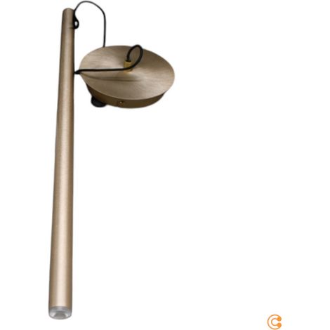 [NEUWERTIG] B-Ware Paul Neuhaus Flute Led Hängeleuchte Pendelleuchte Messing Matt Led Lampe725