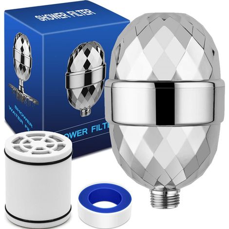 Shower filter set, multifunctional shower head and shower set, water purifier and filter (1/5)