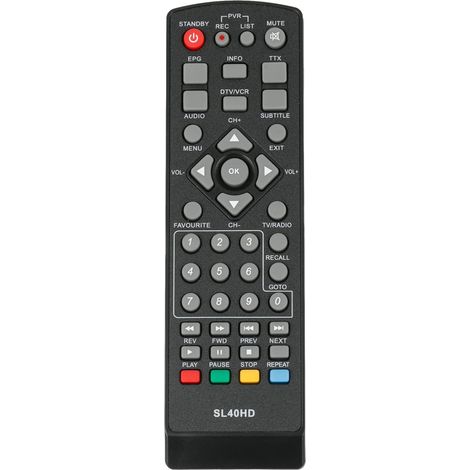 Télécommande remplacée Convient pour Satellite Receiver SL40-HD HD-25 HD25-HDMI HD25 HD25HDMI (1/5)
