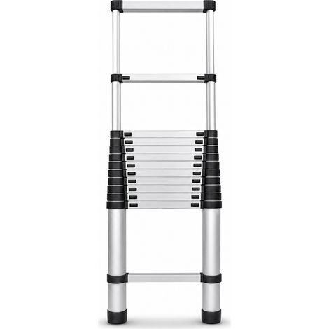 Échelle Télescopique Aluminium Pliante pour Maison 4,4 m (1/5)