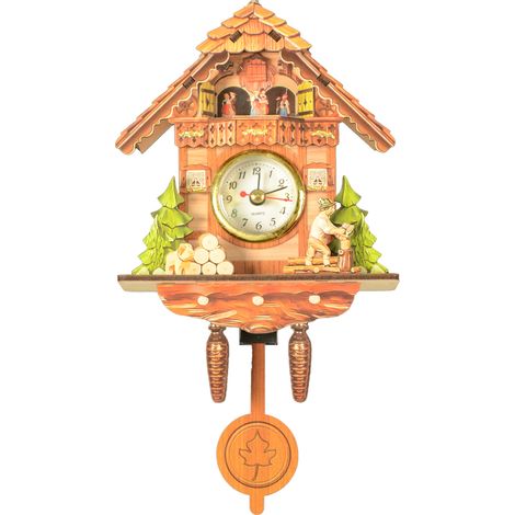 Horloge murale décorative de style campagnard