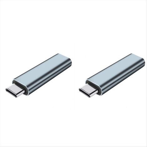 Kompatibel mit 2er-Packs USB Typ-C Virtual Display Adaptern mit DDC EDID Dummy-Stecker (1/3)