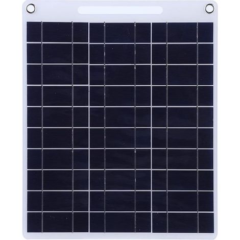 60W Panneau Solaire Portable 5V Double USB Kit de Panneau de Chargeur Voyage de Batterie de Recharge D'Urgence ExtéRieure (1/5)