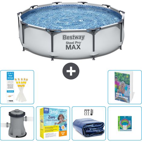 Bestway Steel Pro MAX Rund - 305x76 cm - 7-teilig S181