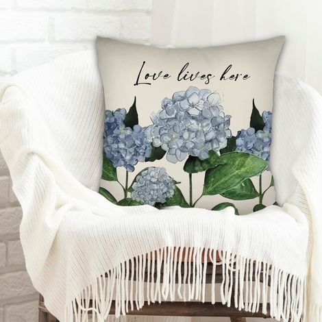 Housse de coussin décorative à la mode pour la maison inaltérable pour la Saint-Valentin, la Fête des Mères et des Pères (1/5)