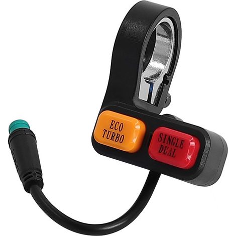 Zubehör für 10/11-Zoll-Elektroroller: Scheinwerfer, Hupe, Einzel-/Doppelgetriebe, langsame/schnelle Geschwindigkeit, Zwei-in-Eins-Schalter. (1/4)