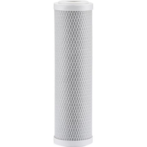 Naturewater CTO-10B Aktivkohle Block Filter 10 Zoll (254 mm) 5 µ Ersatz Wasserfilter, Umkehrosmose Filter, Ersatz Filterkartusche, Trinkwasserfilter