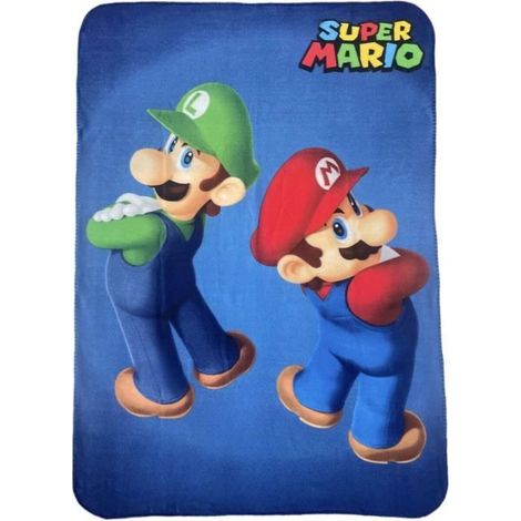 Plaid - MARIO BROS - Mario e Luigi - 100 x 140 cm (1/5)