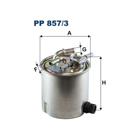 Kraftstofffilter PP857/3 Filtron