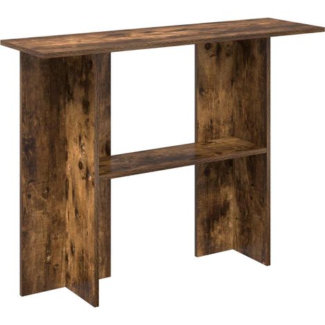 Maison Exclusive - Tavolo consolle Rovere Fumo 100 x 30 x 75 cm